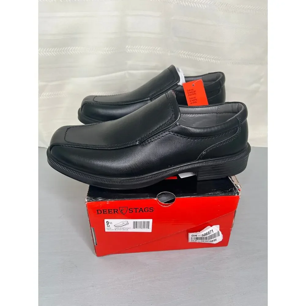 Deer Stags Greenpoint Slip-On Loafer Black Mens Size 9.5